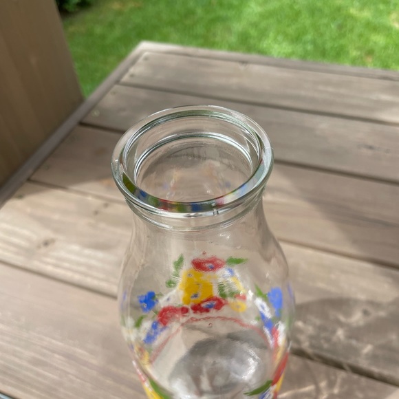 Vintage Milk jug ´Le Parfait’ from France with multi flowers - Picture 6 of 13